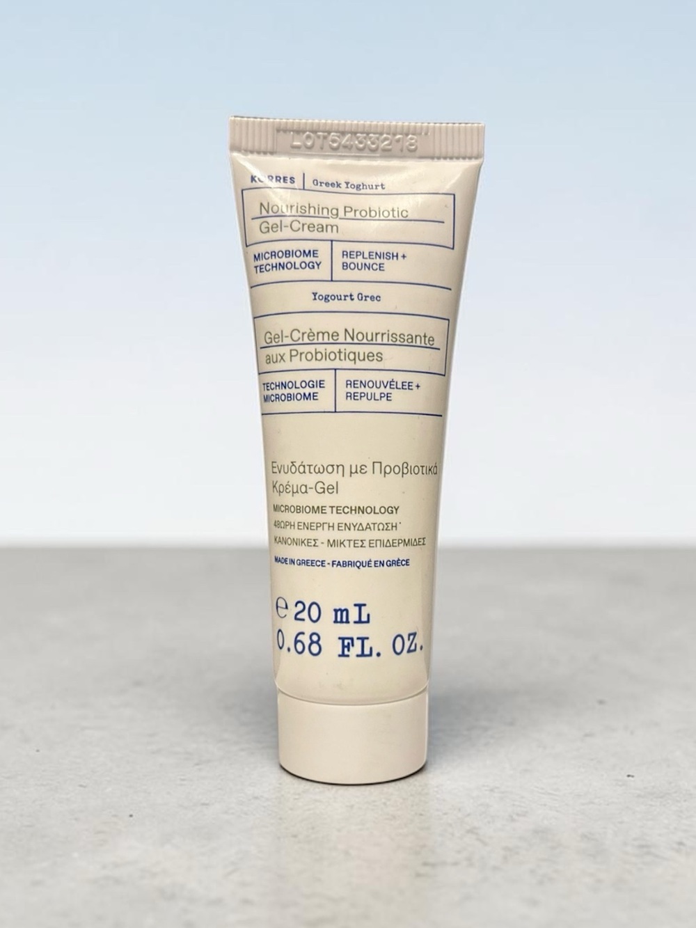 👑 Korres Greek Yoghurt Probiotic Gel Cream